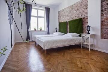 Фото номера Апартаменты с 2 спальнями (для 6 взрослых) Апартаменты Mosquito Old Town Apartments г. Краков 5