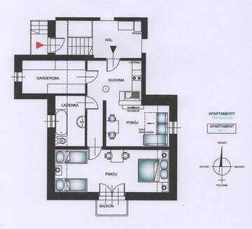 Фото номера Апартаменты Апартаменты Apartamenty Trip &amp; Room г. Краков 36