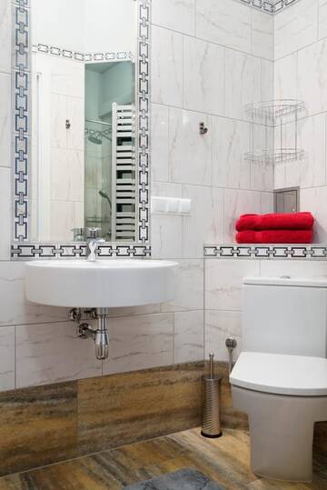 Фото номера Апартаменты с 2 спальнями Апартаменты Mikolajska Residence г. Краков 12