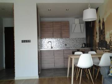 Фото номера Апартаменты с 1 спальней с диваном-кроватью. Апартаменты Garden Corner г. Краков 15