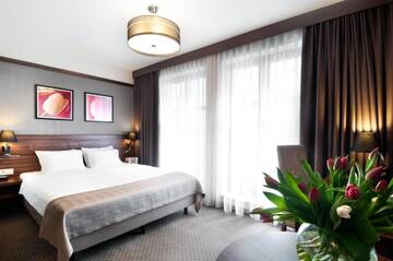 Фото номера Двухместный номер с 1 кроватью Отель Golden Tulip Krakow City Center г. Краков 8