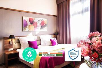 Фото номера Двухместный номер с 1 кроватью Отель Golden Tulip Krakow City Center г. Краков 14