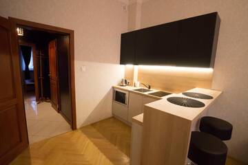 Фото номера Апартаменты Делюкс с 2 спальнями Апартаменты Rainbow Apartments 2 г. Краков 11