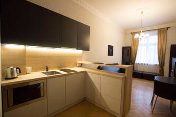 Фото номера Апартаменты Делюкс с 2 спальнями Апартаменты Rainbow Apartments 2 г. Краков 5