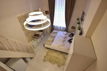 Фото номера Апартаменты с мезонином Апартаменты Rainbow Apartments 2 г. Краков 13