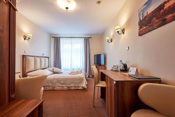 Фото номера Стандартный двухместный номер с 1 кроватью Отель Hotel Jan г. Краков 7