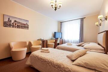 Фото номера Двухместный номер Делюкс с 1 кроватью Отель Hotel Jan г. Краков 5