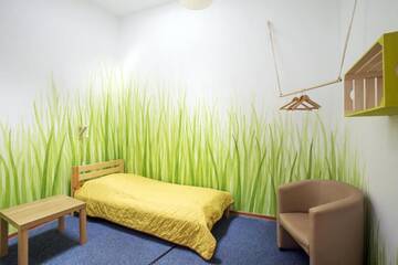 Фото номера Одноместный номер с общей ванной комнатой Хостелы Hostel Cinnamon г. Краков 12