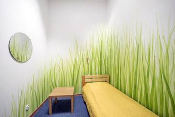 Фото номера Одноместный номер с общей ванной комнатой Хостелы Hostel Cinnamon г. Краков 11