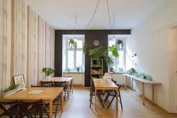 Фото номера Одноместный номер с общей ванной комнатой Хостелы Hostel Cinnamon г. Краков 15