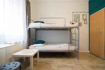 Фото номера Кровать в общем 6-местном номере для мужчин и женщин Хостелы Hostel Cinnamon г. Краков 8