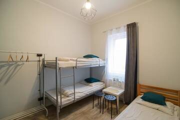 Фото номера Трехместный номер с общей ванной комнатой Хостелы Hostel Cinnamon г. Краков 5