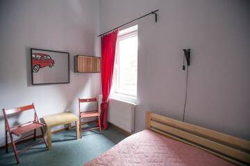 Фото номера Двухместный номер с 1 кроватью и общей ванной комнатой Хостелы Hostel Cinnamon г. Краков 11