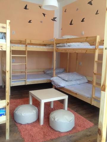 Фото номера Кровать в общем 8-местном номере Хостелы Chilli Hostel г. Краков 7