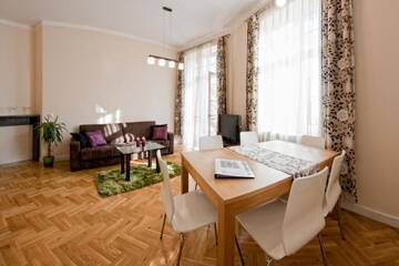 Фото номера Two-Bedroom Apartment with Balcony - ul. Siemiardzkiego 25 Апартаменты Yourplace SM25 Apartments г. Краков 10