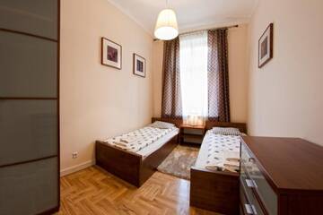 Фото номера Two-Bedroom Apartment with Balcony - ul. Siemiardzkiego 25 Апартаменты Yourplace SM25 Apartments г. Краков 12