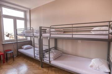 Фото номера Кровать в общем 6-местном номере для женщин Хостелы Bubble Hostel г. Краков 9