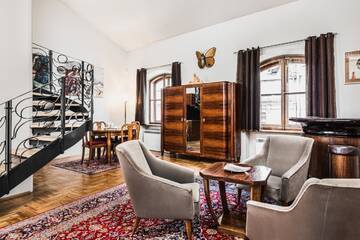Фото номера Двухуровневые апартаменты Апарт-отели Orlowska Townhouse Apartments г. Краков 12