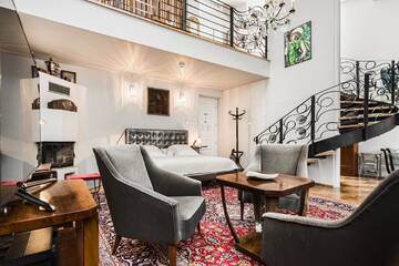 Фото номера Двухуровневые апартаменты Апарт-отели Orlowska Townhouse Apartments г. Краков 13