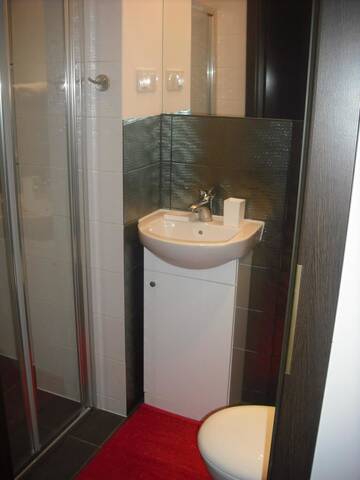 Фото номера Апартаменты с 1 спальней и террасой Апартаменты Apartamenty Algador г. Краков 3