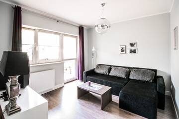 Фото номера Апартаменты с 1 спальней и террасой Апартаменты Apartamenty Algador г. Краков 18
