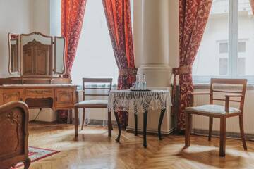 Фото номера Двухместный номер с 1 кроватью или 2 отдельными кроватями Апарт-отели Aparthotel Camea г. Краков 11