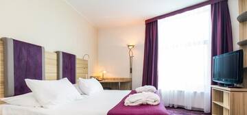 Фото номера Апартаменты с 1 спальней Отель Galaxy Hotel г. Краков 14