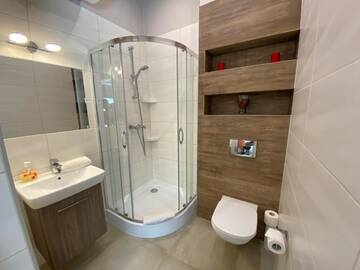 Фото номера Номер-студио Апартаменты P&amp;J Apartamenty Św. Krzyża г. Краков 25