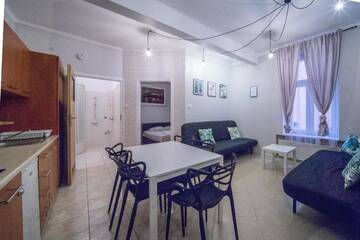Фото номера Апартаменты с 2 спальнями (6 взрослых) - Starowiślna 66 Апартаменты Apartamenty Amber г. Краков 7