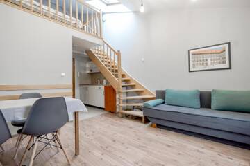 Фото номера Апартаменты (для 5 взрослых) - Dietla, 63/14 Апартаменты Apartamenty Amber г. Краков 2