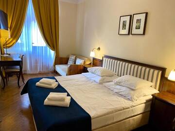 Фото номера Стандартный двухместный номер с 1 кроватью Апарт-отели City Center Rooms and Apartments Gołębia 8 г. Краков 4