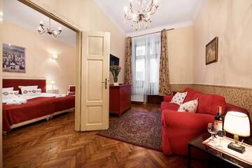 Фото номера Апартаменты с 1 спальней (для 2 взрослых) Апарт-отели City Center Rooms and Apartments Gołębia 8 г. Краков 2