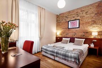 Фото номера Двухместный номер Делюкс с 1 кроватью Апарт-отели City Center Rooms and Apartments Gołębia 8 г. Краков 4