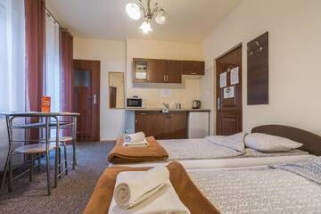 Фото номера Номер-студио (для 2 взрослых) Апартаменты Euro-Room Rooms &amp; Apartments г. Краков 11