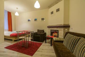 Фото номера Номер-студио (для 2 взрослых) Апартаменты Euro-Room Rooms &amp; Apartments г. Краков 6