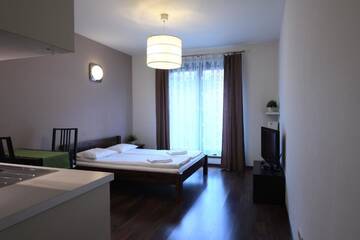 Фото номера Однокомнатные апартаменты Апарт-отели Turnau City Aparthotel г. Краков 14
