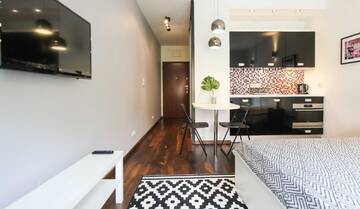 Фото номера Однокомнатные апартаменты Апарт-отели Turnau City Aparthotel г. Краков 5