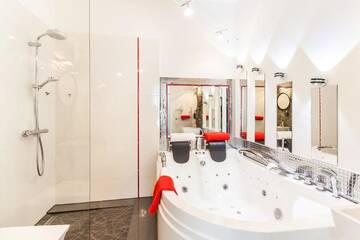Фото номера Роскошный номер с кроватью размера «king-size» Апарт-отели Komorowski Luxury Guest Rooms г. Краков 12