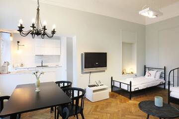 Фото номера Апартаменты-студио с видом на город Апартаменты Faust Apartments in the Heart of Kazimierz г. Краков 16