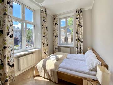Фото номера Апартаменты с 2 спальнями с видом на город Апартаменты Faust Apartments in the Heart of Kazimierz г. Краков 6