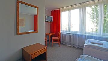 Фото номера Двухместный номер эконом-класса с 1 кроватью Отель Hotel Felix г. Краков 7