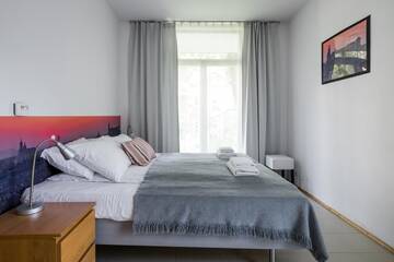 Фото номера Апартаменты с балконом Апарт-отели Yourplace Biskupia Aparthotel г. Краков 4