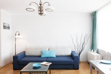 Фото номера Просторный номер-студио с видом на город Апартаменты Mona Lisa Apartments - Kazimierz District г. Краков 12