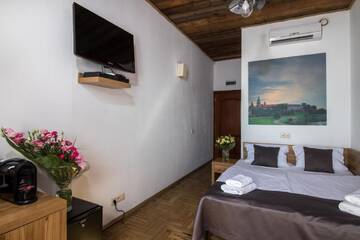 Фото номера Двухместный номер с 1 кроватью Апарт-отели Aparthotel Pergamin г. Краков 8