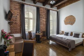 Фото номера Трехместный номер Апарт-отели Aparthotel Pergamin г. Краков 5
