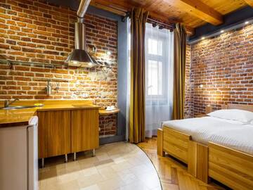 Фото номера Улучшенный номер-студио Апарт-отели Aparthotel Stare Miasto г. Краков 9