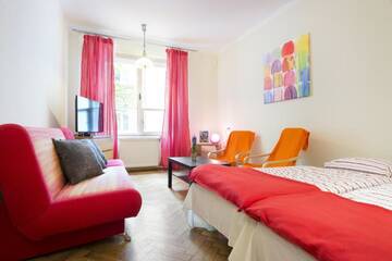 Фото номера Классический номер-студио Апартаменты Berry Apartments г. Краков 4