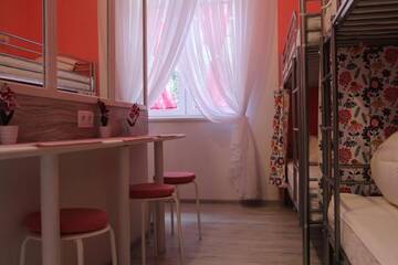 Фото номера Односпальная кровать в общем номере для женщин Хостелы Lorf Hostel&amp;Coffee г. Краков 2