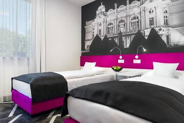 Фото номера Двухместный номер «Премиум» с 2 отдельными кроватями Отель Best Western Plus Krakow Old Town г. Краков 3