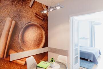 Фото номера Семейные апартаменты с 2 спальнями (6 взрослых) Апарт-отели 4Seasons﻿ Apartments Cracow г. Краков 7